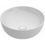 Villeroy & Boch Villeroy en Boch Artis opzetwastafel rond Ø43cm zonder overloop 41794301 - Wit