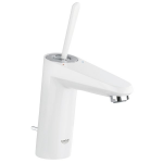 Grohe Eurodisc Joystick 1 gats wastafelkraan M size met trekwaste 23427ls0 - Blanco