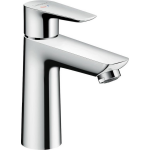 Hansgrohe Talis E 1 gats wastafelkraan 110 CoolStart met waste chroom 71713000