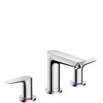 Hansgrohe Talis e 3 gats wastafelkraan met waste chroom 71733000