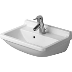 Duravit Philippe Starck 3 wastafel 50x36cm 0300500000 - Blanco