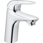 Grohe Eurostyle New 1 gats wastafelkraan M size met gesloten greep chroom 23715003