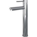 Brauer Chrome Edition wastafelmengkraan verhoogd met standaardgreep opbouw ColdStart gepolijst chroom 5500.06CS