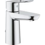 Grohe Bau Loop 1 gats wastafelkraan met ketting met open greep chroom 23336000