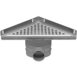 Easy drain Delta mulit douchegoot 24cm 50mm RVS edmde - Silver