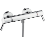 Hansgrohe Ecostat Comfort Care douchekraan thermostatisch met koppelingen met verlengde grepen chroom 13117000