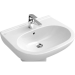 Villeroy & Boch Villeroy en Boch O.novo wastafel 60x49cm met overloop 1 kraangat 51606001 - Blanco