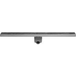 Easy drain Tegeldrain tegelgoot met zijuitloop 50mm 9.8X130CM met 30/35/50cm waterslot EDT1300