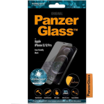 PanzerGlass Anti-bacteriëlee Case Friendly met Anti-Glare voor Apple iPhone 12/12 Pro - Zwart