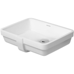 Duravit Vero inbouw wastafel 43x31,5 cm 0330430000 - Blanco