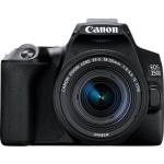 Canon EOS 250D + 18-55mm f/3.5-5.6 DC III + Tas + 16GB geheugenkaart + doekje - Negro