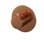 Brauer Copper Edition inbouwdouchekraan thermostatisch met inbouwdeel geborsteld koper 5-GK-018RR