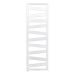 Zehnder Ribbon elektrische designradiator horizontaal 1592x500mm 600W (RAL9016) RB160050GD - Wit