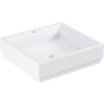 Grohe Cube keramiek waskom 50x47 cm zonder overloop Pureguard 3948100h - Blanco