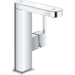 Grohe Plus 1-gats wastafelkraan M-size met digitale LED display moon wit/chroom 23958003