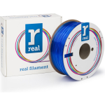 3D filamenten REAL Filament PETG transparant blauw 2.85mm (1kg)