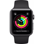 Apple Watch Series 3 42mm Space Gray Aluminium/ - Zwart