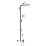 Hansgrohe Croma select s 280 showerpipe met badthermostaat chroom 26792000