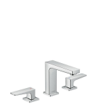 Hansgrohe Metropol 3-gats wastafelkraan 110 met push open chroom 32514000