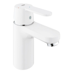 Grohe Get wastafelkraan M-size met push open 23586LS0 - Wit