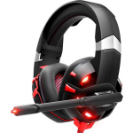 Strex Gaming Headset - PC + PS4 + Xbox One - Rood