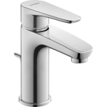 Duravit B.1 wastafelmengkraan met waste S-size chroom B11010001010