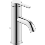 Duravit C.1 wastafelmengkraan met waste S-size chroom C11010001010