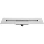 Easy drain Easydrain Compact 50 taf low zero douchegoot 90cm m1 waterslot 50 mm rvs geborsteld edm1taflz90050
