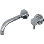 Brauer Chrome Edition Wastafelmengkraan type B5 greep inbouw ronde rozetten ColdStart chroom gepolijst 5500.10CS-B5-65