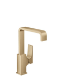 Hansgrohe Metropol 1-gats wastafelkraan 230 met push open waste m. 120° draaibare uitloop 16.5cm brushed bronze 32511140