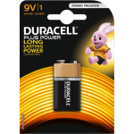 Duracell Plus Power 9V Batterij, Alkaline - 1 stuk - Negro