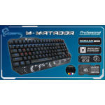 Dragon War M-Matador toetsenbord QWERTY Engels - Zwart