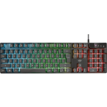 Trust GXT 835 Azor - Gaming Toetsenbord - QWERTY US - Zwart