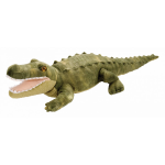 Wild Republic Knuffel Krokodil Junior 58 Cm Pluche/roze - Groen