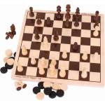 BigJigs Draughts & Chess Set