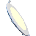 BES LED Led Downlight Slim Pro - Aigi - Inbouw Rond 12w - Warm 3000k - Mat - Ø170mm - Wit