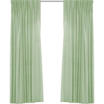 Larson Blackout Verduisterend Gordijn - -Haken- Soft Mint - 150x250 Cm - Groen