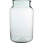 Cilinder Vaas / Bloemenvaas Transparant Glas 44 X 25 Cm - Bloemenvazen - Woondecoratie / Woonaccessoires