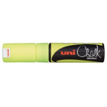 Uni-Ball Krijtmarker Fluo, Beitelvormige Punt Van 8 Mm - Amarillo