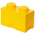 Lego Brick 2 Opbergbox - - Geel