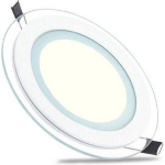 BES LED Led Downlight Slim - Inbouw Rond 6w - Natuurlijk 4200k - Mat Glas - Ø96mm - Wit