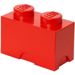 Lego Brick 2 Opbergbox - - Rood