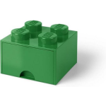 Lego Brick 4 Opberglade - Donker - Groen