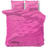 Sleeptime Satijn Geweven Uni - Hot Pink Lits-jumeaux (240 x 220 cm + 2 kussenslopen) Dekbedovertrek - Groen