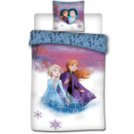 Disney Frozen Dekbedovertrek polyester 140x200 cm - Blauw