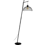 EGLO Vloerlamp Pompeya E27 191cm - Zwart