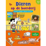 Stickers Plakken, Kleuren En Lezen - Dieren Op De Boerderij (6-8 J.) - Oranje