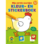 Mijn Eerste Woordjes Kleur- En Stickerboek
