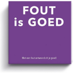 Tactic Gift Game - Fout Is Goed - Paars