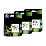 HP 933XL Cartridges Combo Pack